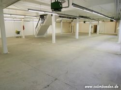 Der Boden nach der Vorbehandlung